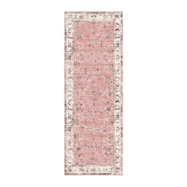Bohemian Style Modern Carpet Hallway 50*140cm Non-Slip Washable Area Rug, Long Strip Carpet for Kitchen Hallway Laundry Room Bbedroom