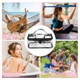 thumbnail image 7 of Unique Bargains 2pcs Clear Makeup Bags Waterproof Cosmetic Bags for Travel Zipper Makeup Pouch for Women Black, 7 of 7