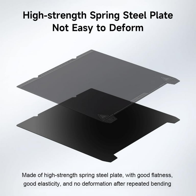 Flexibel PET & PEI Printplaat 235 X 235 Mm  Carbon Look Dar01384 M5 Big