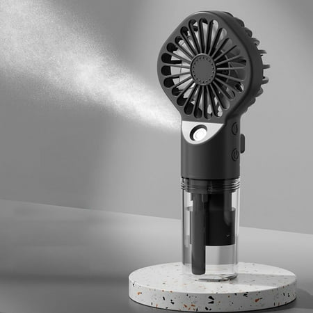 

Mini USB Handheld Fan: Set Of 2 Battery Pocket Fans With Mist Spray Function 20ml Small Fan for Bedroom Plug in Room Dividers for outside Barrel Fan 30 Circulation Fan for Window Fan Vintage