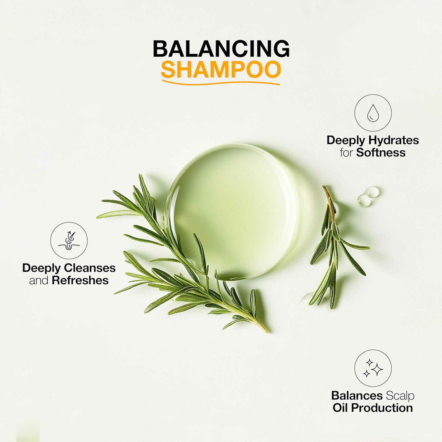 GK HAIR Balancing Shampoo Cleanses and Removes Buildup with Keratin Treatment For Oily Control Flaky Itchy Dry Scalp Thinning nourishing Hair Sulfate Free Women and Men – 10.1 Ounce
