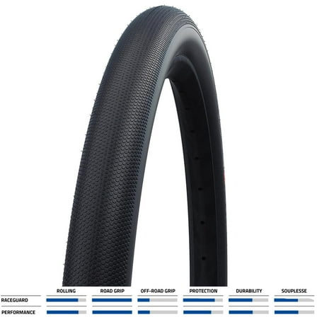 Schwalbe G-One Speed Perf RaceGuard 700x30c Fold Black
