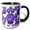 Black/White, variant on 3drose, Image of Aliens, 15oz Mug