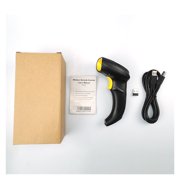 Wireless Barcode Scanner Bluetooth Code Reader 1D/2D QR Bar Code Scanner Support Mobile Phone I Handheld Reader POS Inventory ,Easy to Operate