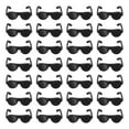 thumbnail image 1 of Uxcell 84 Pcs Gafas de Mini Figuras, Gafas de Plástico Miniatura de 1.3" para Suministros de Manualidades y Decoración de Gatos, Negro, 1 of 6