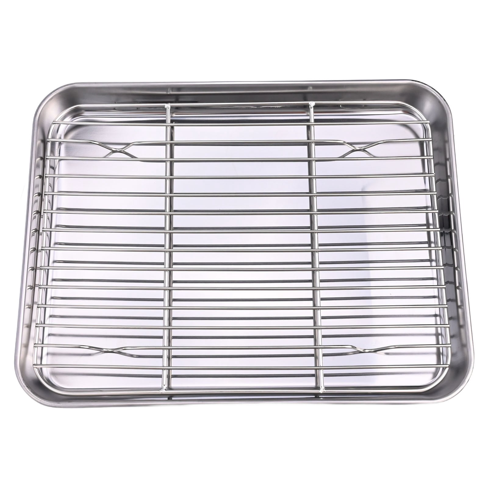 Wodtesl Rust resistant Stainless Steel For Baking Sheet with Wire Rack Superior Quality