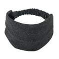 thumbnail image 6 of IBASETOY 6pcs Simple Design Headbands for Women's Hair Cloth Keeps Hair Out of Face Black, 6 of 7