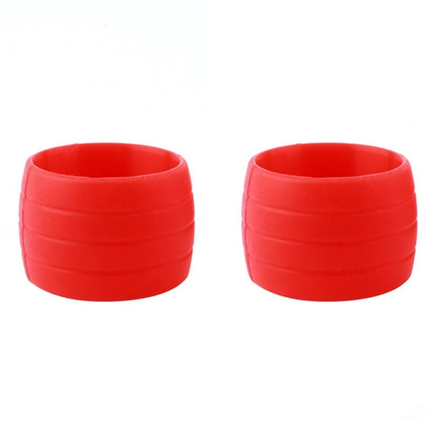 1 par de tapones de silicona para bicicleta resistente a la lluvia resistente al desgaste collar de anillo para manillar FLhrweasw Nuevo