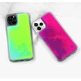 thumbnail image 5 of Liquid Fluorescent Case for iPhone 15 Pro,Luxury Fun Glow in The Darkness Quicksand Clear Hard PC + Soft TPU Bumper Luminous Shockproof Protector for iPhone 15 Pro Green, 5 of 12