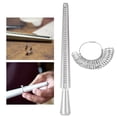 thumbnail image 3 of Portable Ring Mandrel, UK Size Lightweight Ring Making Kit, For DIY Wedding Rings Home Use Jewelry Store Use DIY Ring, 3 of 8