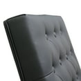 thumbnail image 6 of TOV Furniture Helsinki Black Vegan Leather Barstool - Set of 2, 6 of 11