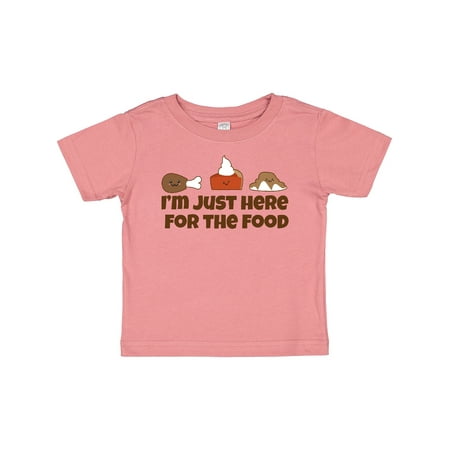 

Inktastic I m Just Here for the Food Gift Baby Boy or Baby Girl T-Shirt