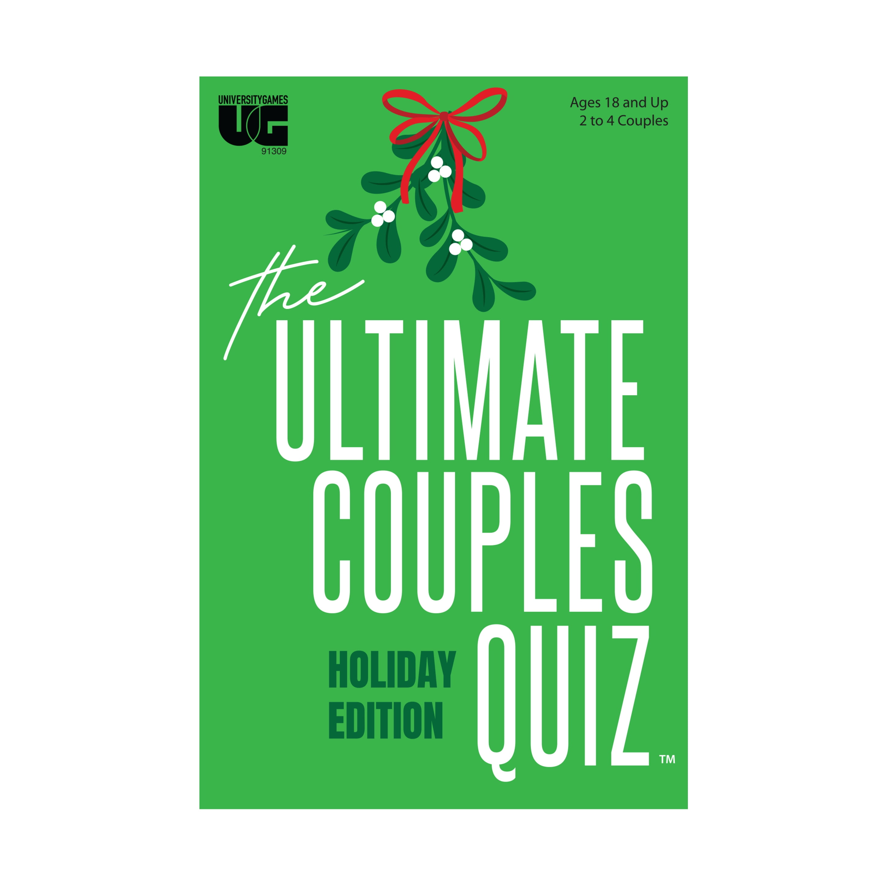 University Games The Ultimate Couples Quiz - Holiday Edition
