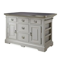 Beaumont Lane Furniture Product Image Beaumont Lane Kitchen Island In Cobblestone And Pewter