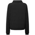thumbnail image 3 of Women's Levelwear Black Kansas City Royals Camden Insignia 2.0 Quarter-Zip Top, 3 of 3