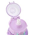 thumbnail image 3 of YAHHU Sports Water Bottle 33.81 oz / 1000ml Portable Leakage Proof Gym Cup with Detachable Straw and Handle Shoulder Strap for Students Outdoor Activities Purple, 3 of 9