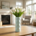 thumbnail image 5 of Unique Bargains Acrylic Cylinder Tall Vase Bud Vase Green 2.8"L x 2.8"W x 7.9"H, 5 of 8
