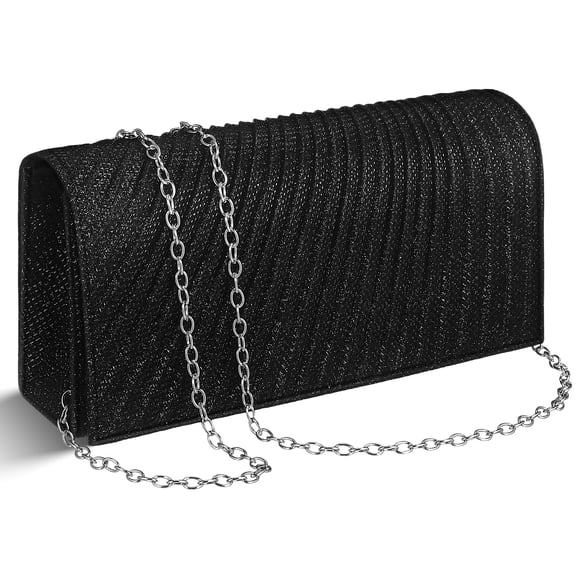 Bolso de mano para mujer, bolso formal de noche, bolso de mano brillante con sobre para fiesta, bolso de mano para boda, cóctel, graduación, para damas de honor.