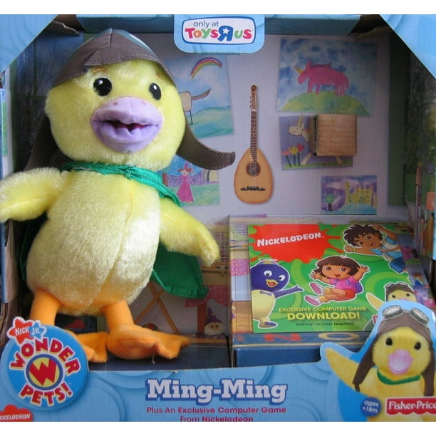 Nick Jr S Wonder Pets Plush Ming Ming Computer Game Download Cute Duck Walmart Com Walmart Com
