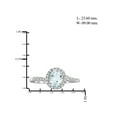 thumbnail image 2 of Jewelersclub 0.66 Ctw Aquamarine Gemston, 2 of 4