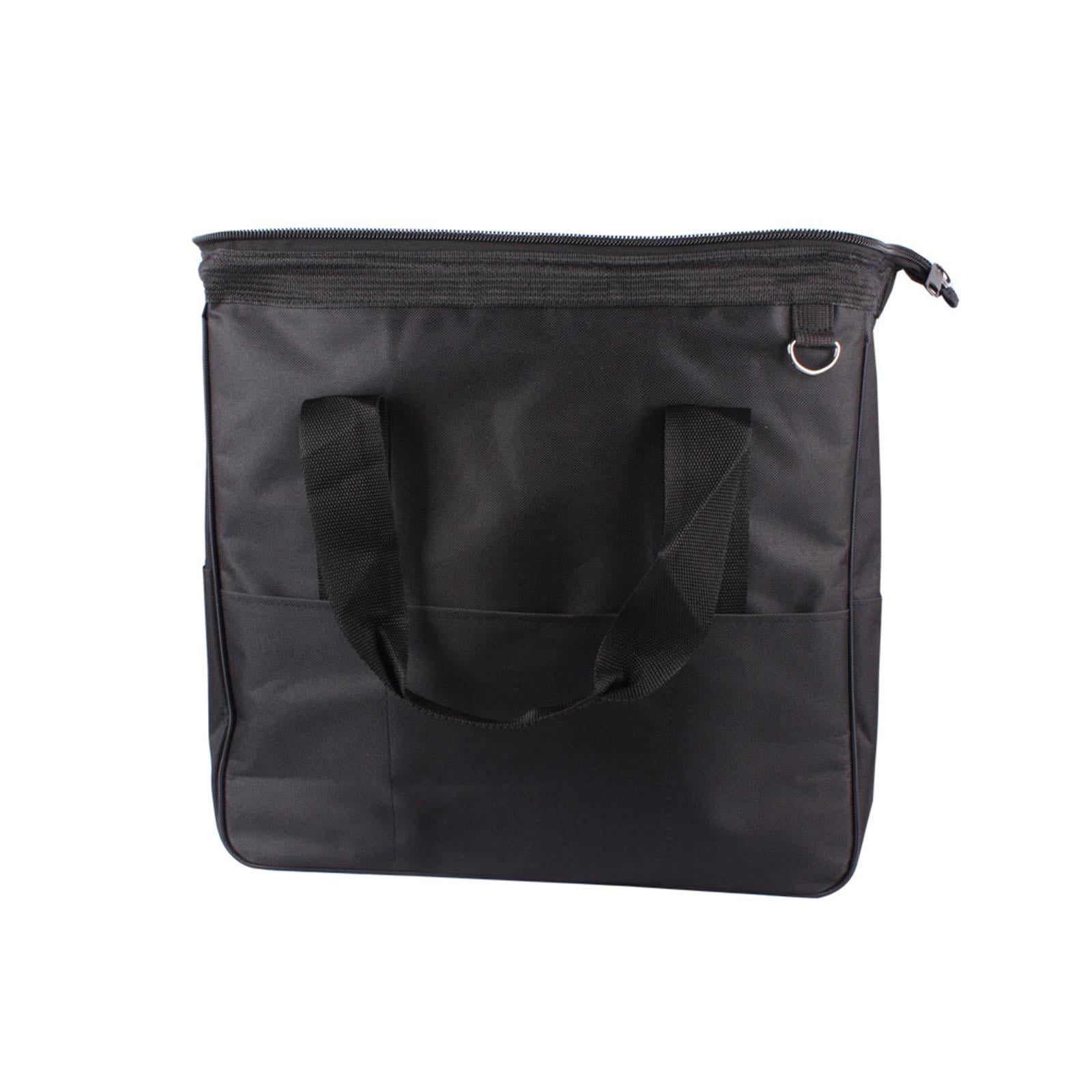 koolsoo Outdoor Tool Bag Tool Organizer Tool Carrying Case Zippered Wide Mouth Tool Tote Tool Handbag for Electrician Worker Plumbers