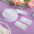 thumbnail image 4 of IBASETOY 10pcs Multipurpose Cream Sub Bottle Transparent Plastic for Deodorant Storage Ideal for Travel, 4 of 7