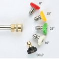 thumbnail image 2 of High Pressure Lance, 15 Inch Jet High Pressure Lance with 5 Adjustable Nozzle for Power Wash Compatible with Karcher K Series K1/K2/K3/K4/K5/K6/K7 Acc, 2 of 5