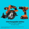 thumbnail image 5 of BLACK+DECKER 20V MAX* POWERCONNECT; Cordless Drill/Driver + Circular Saw Combo Kit (BD2KITCDDCS), 5 of 6
