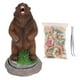 thumbnail image 2 of Soporte de incienso de cono ANGGREK estatua de oso decoración Quemador de incienso Para dormitorio, 2 of 8