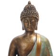 thumbnail image 1 of Baohd Sitting Buddha Statue Textured Bronze Finish Decor for Indoor Decoration, 1 of 1
