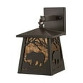 thumbnail image 3 of Meyda Tiffany 129673 Black Bear 12" Tall Wall Sconce - Bronze, 3 of 4