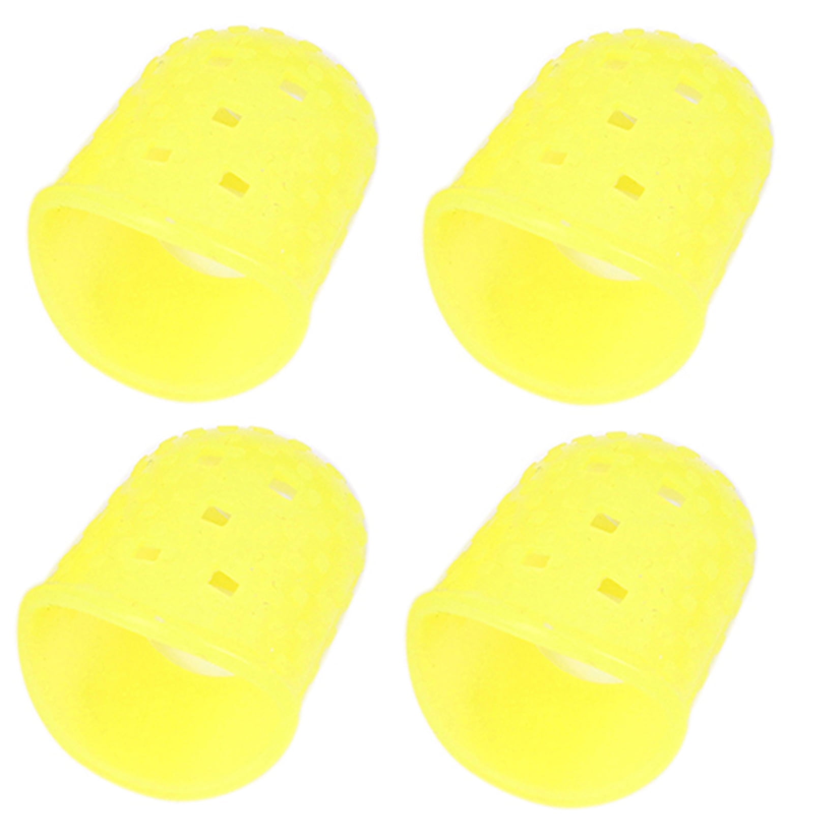 SANWOOD Guitar Fingertip Protector, 4Pcs/Set Fingertip Antiskid