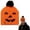 Orange1, variant on LED Light Up Halloween Knit Beanie, Flashing Hat, Cosplay