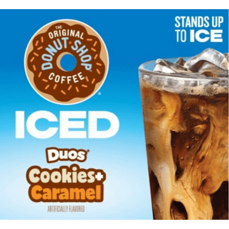 The Original Donut Shop - Iced Duos Cookie + Caramel K Cup Pods 24ct