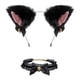 thumbnail image 2 of Aro para la cabeza con de gato, soporte para el pelo, banda para el pelo, accesorio, pajarita, campana, moda negro Hugo bandas de pelo de oreja de gato, 2 of 8