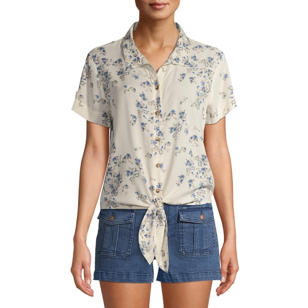 no boundaries tie front top