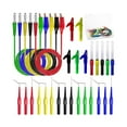 thumbnail image 2 of tamizeot 31PCS Back Probe Wire Set Featuring Multimeter Test Wires For Automotive Physics Laboratories Service Shops Homes 135°, 2 of 6