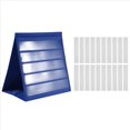 thumbnail image 2 of Tabletop Desktop Pocket Chart Table Top With Bonus 20X Dry Erase Cards,Desktop Tabletop Teaching Pocket Chart Double Sided And Self-Standing (13 Inches X 12 Inches), 2 of 4