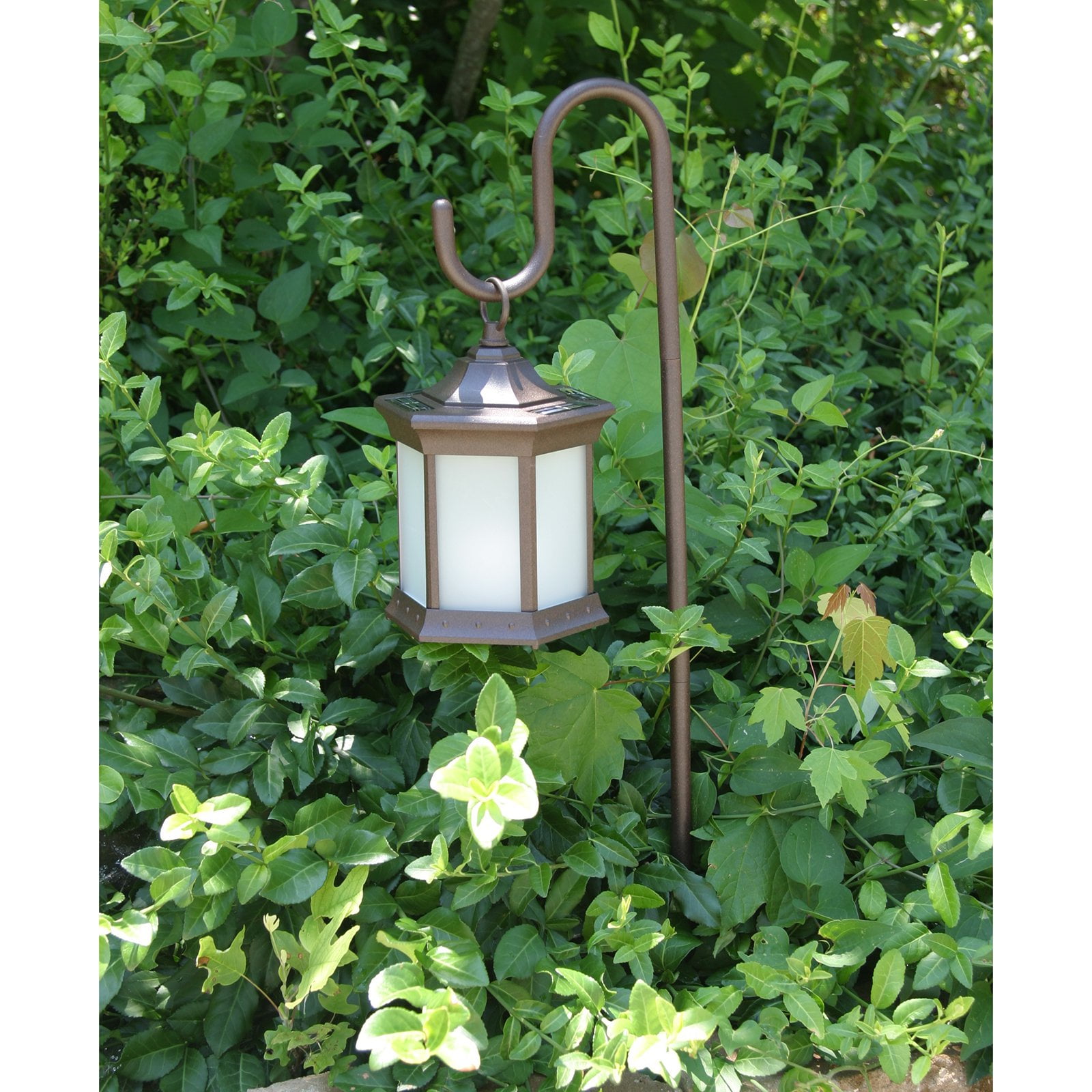 Solar Lantern With Shepherd S Hook