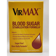 VirMax Blood Sugar Stabilization Formula Supplement 30 Count
