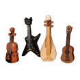 thumbnail image 3 of 4 Uds. de instrumentos musicales para casa de muñecas, instrumentos musicales en miniatura, decoración decorativa de violín en miniatura, instrumentos, 3 of 9