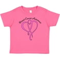thumbnail image 3 of Inktastic Breast Cancer Awareness with Pink Ribbon Heart Boys or Girls Baby T-Shirt, 3 of 5