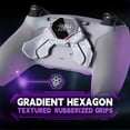 thumbnail image 5 of eXtremeRate SPARK Back Paddles Kit for PS5 Controller BDM-030 040 050 Models,OLED Display + Clicky Trigger Stops + Ergonomic Rubberized Grips Remappable 4 Back Buttons Set - White & Gray, 5 of 10