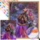 thumbnail image 1 of Kit AB Parcial 5D DIY Con Taladro Dama en El 45x55cm, 1 of 9