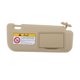 thumbnail image 1 of Parasol del lado derecho Unique Bargains para Toyota Corolla 2014-2018, sombra de protección frontal del lado derecho, reemplaza No.7431002K91, ensamblaje de parasol del automóvil beige, 1 of 7
