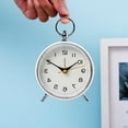 thumbnail image 6 of Analog Alarm Clock for Bedroom Retro Alarm Clock Sure Here's A Product Title for Listing Retro Non-ticking Alarm Clock with Night Light Accurate, 6 of 8