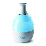 Tribest Humio HU-1020-B Ultrasonic Cool Mist Humidifier and Night Lamp with Aromatherapy Compartment, White
