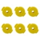 thumbnail image 2 of 6 piezas de tuercas de liberación rápida para platillo, resistentes reemplaza piezas de tambor de Jazz profesional, accesorios para tambor de Jazz amarillo, 2 of 8