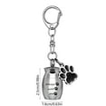thumbnail image 3 of FYTPOV Pet Cremation Jewelry Urn Necklaces for Ashes, Paw Print Urn Keepsake Memorial Ashes Necklace Pendants for Pet Dog Cat, 3 of 5