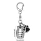 thumbnail image 3 of Colgante de Llavero de Acero Inoxidable para Perfume con Cenizas Conmemorativas, Llavero de Frasco Metálico, Llavero de Cabello Conmemorativo para Mascotas - C, 3 of 6